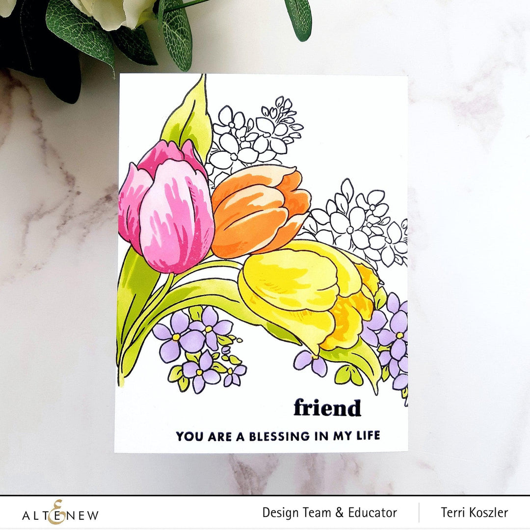 Altenew Build-A-Garden Bundle Build-A-Garden: Magnificent Branch & Tulips & Friends Add-on Die Bundle