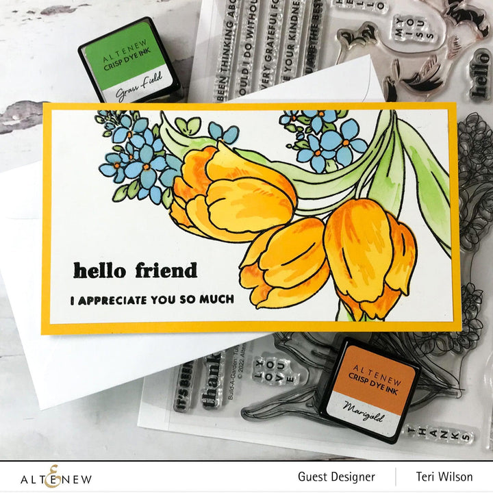 Altenew Build-A-Garden Bundle Build-A-Garden: Magnificent Branch & Tulips & Friends Add-on Die Bundle