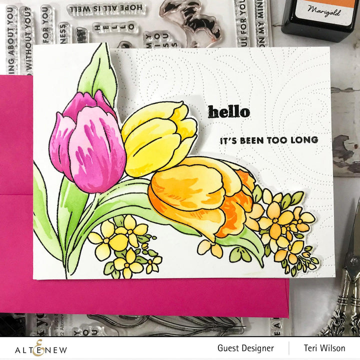 Altenew Build-A-Garden Bundle Build-A-Garden: Magnificent Branch & Tulips & Friends Add-on Die Bundle