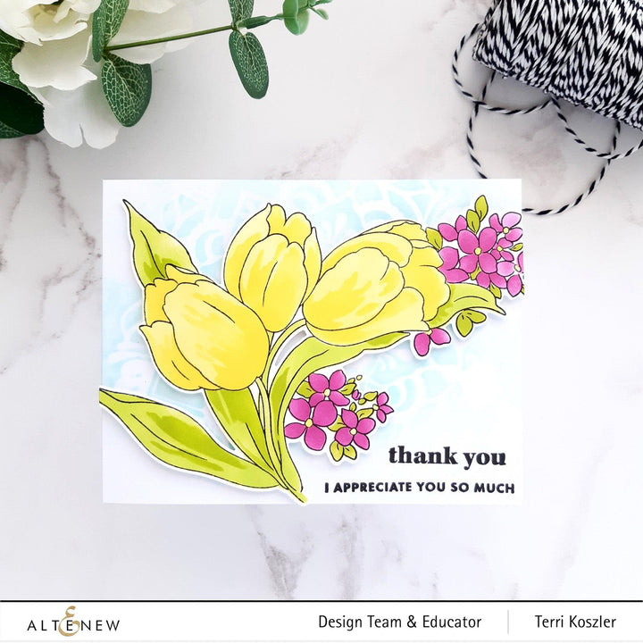 Altenew Build-A-Garden Bundle Build-A-Garden: Magnificent Branch & Tulips & Friends Add-on Die Bundle