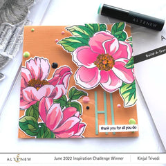 Altenew Build-A-Garden Bundle Build-A-Garden: Pristine Peonies & Add-On Die Bundle