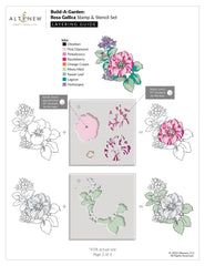 Altenew Build-A-Garden Bundle Build-A-Garden: Rosa Gallica & Add-On Die Bundle