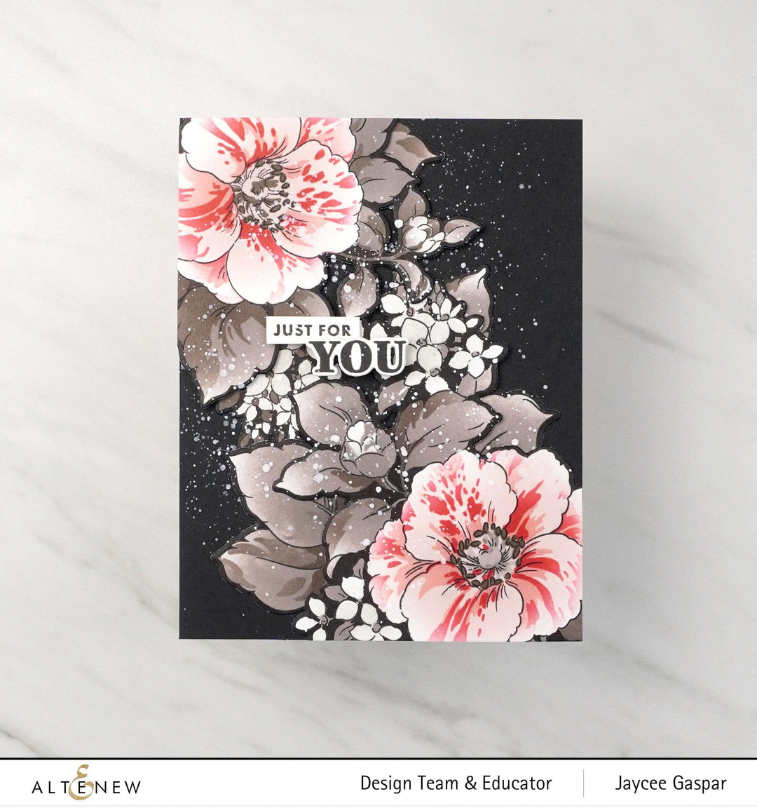Altenew Build-A-Garden Bundle Build-A-Garden: Rosa Gallica & Add-On Die Bundle