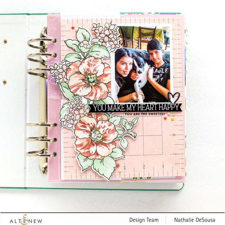 Altenew Build-A-Garden Bundle Build-A-Garden: Rosa Gallica & Add-On Die Bundle
