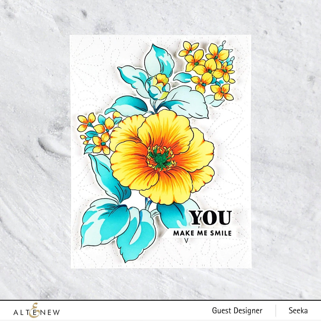 Altenew Build-A-Garden Bundle Build-A-Garden: Rosa Gallica & Add-On Die Bundle