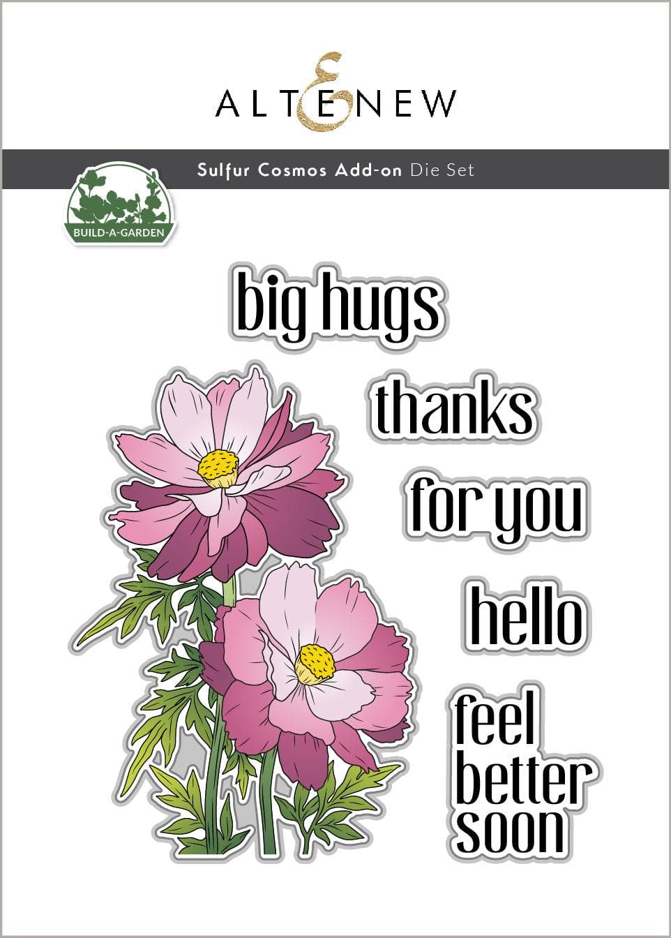 Build-A-Garden: Sulfur Cosmos & Add-on Die Bundle
