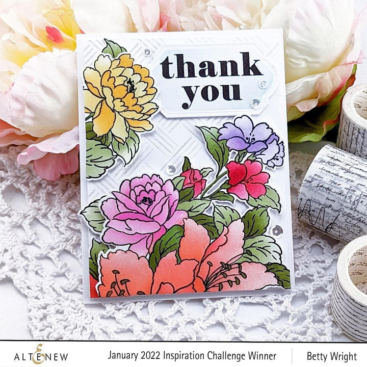 Altenew Build-A-Garden Bundle Build-A-Garden: Sweet Lilies & Add-on Die Bundle