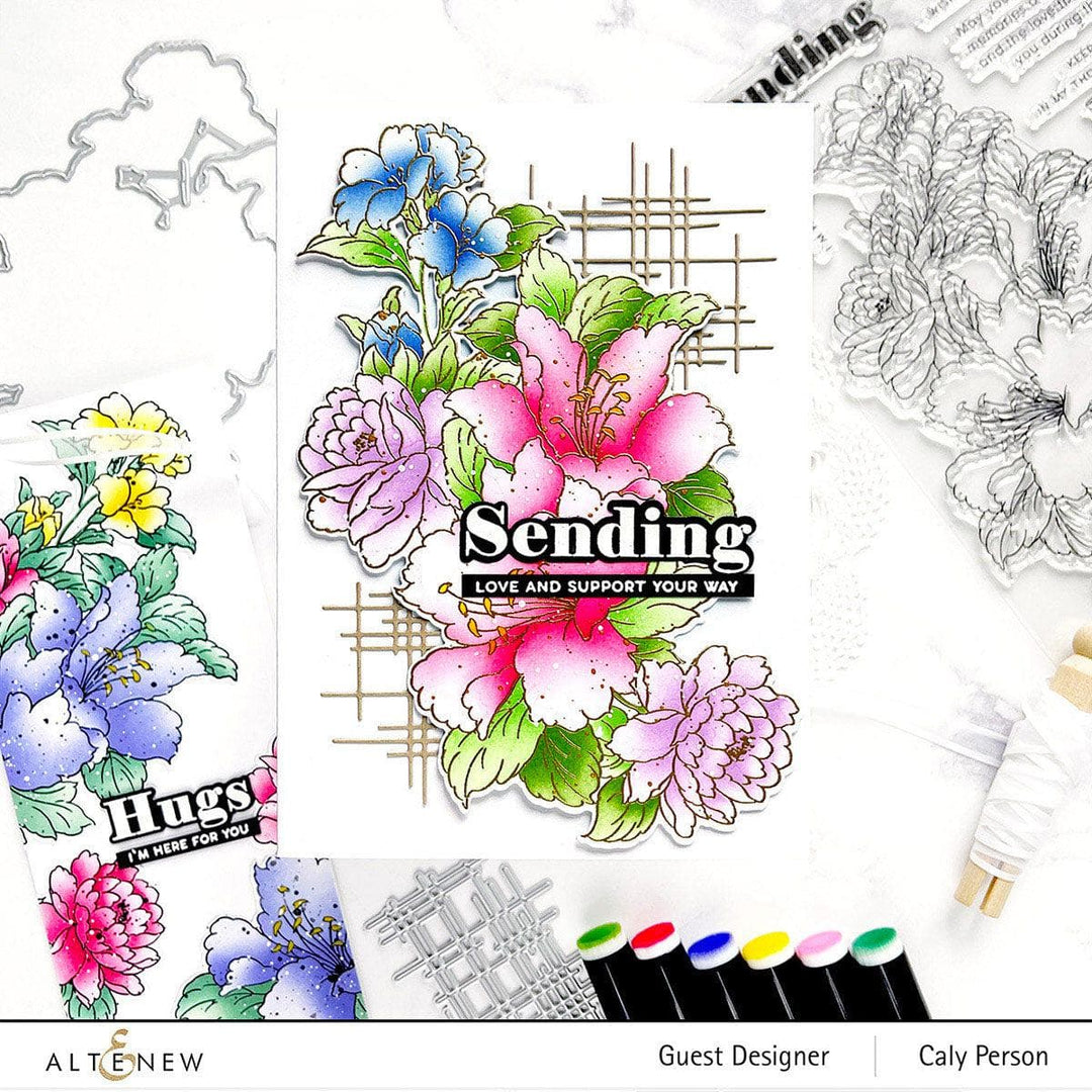 Altenew Build-A-Garden Bundle Build-A-Garden: Sweet Lilies & Add-on Die Bundle