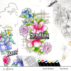 Altenew Build-A-Garden Bundle Build-A-Garden: Sweet Lilies & Add-on Die Bundle