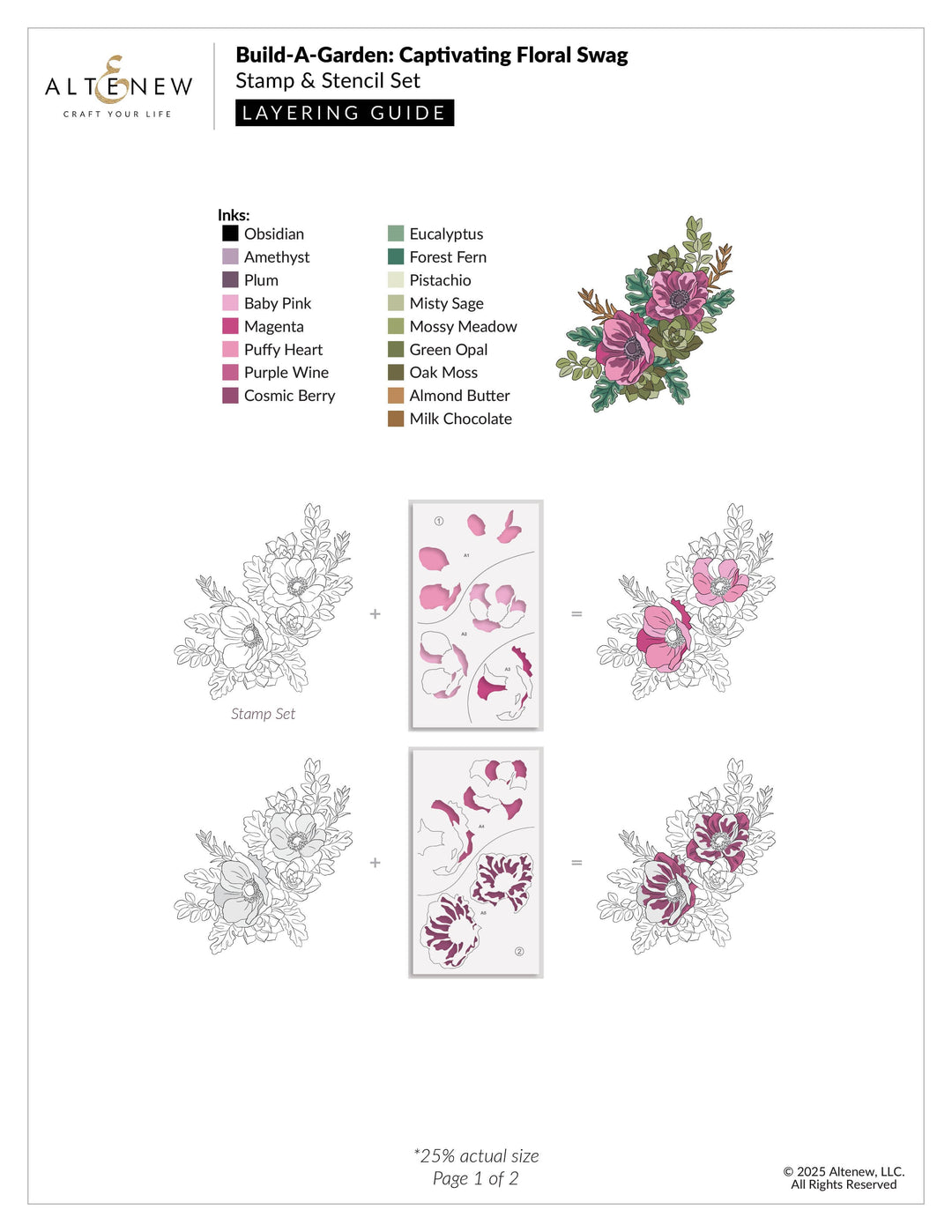Build-A-Garden: Captivating Floral Swag