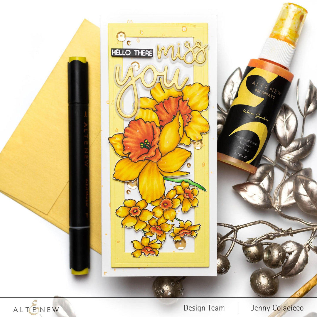 Altenew Build-A-Garden Set Build-A-Garden: Daffodil Delight