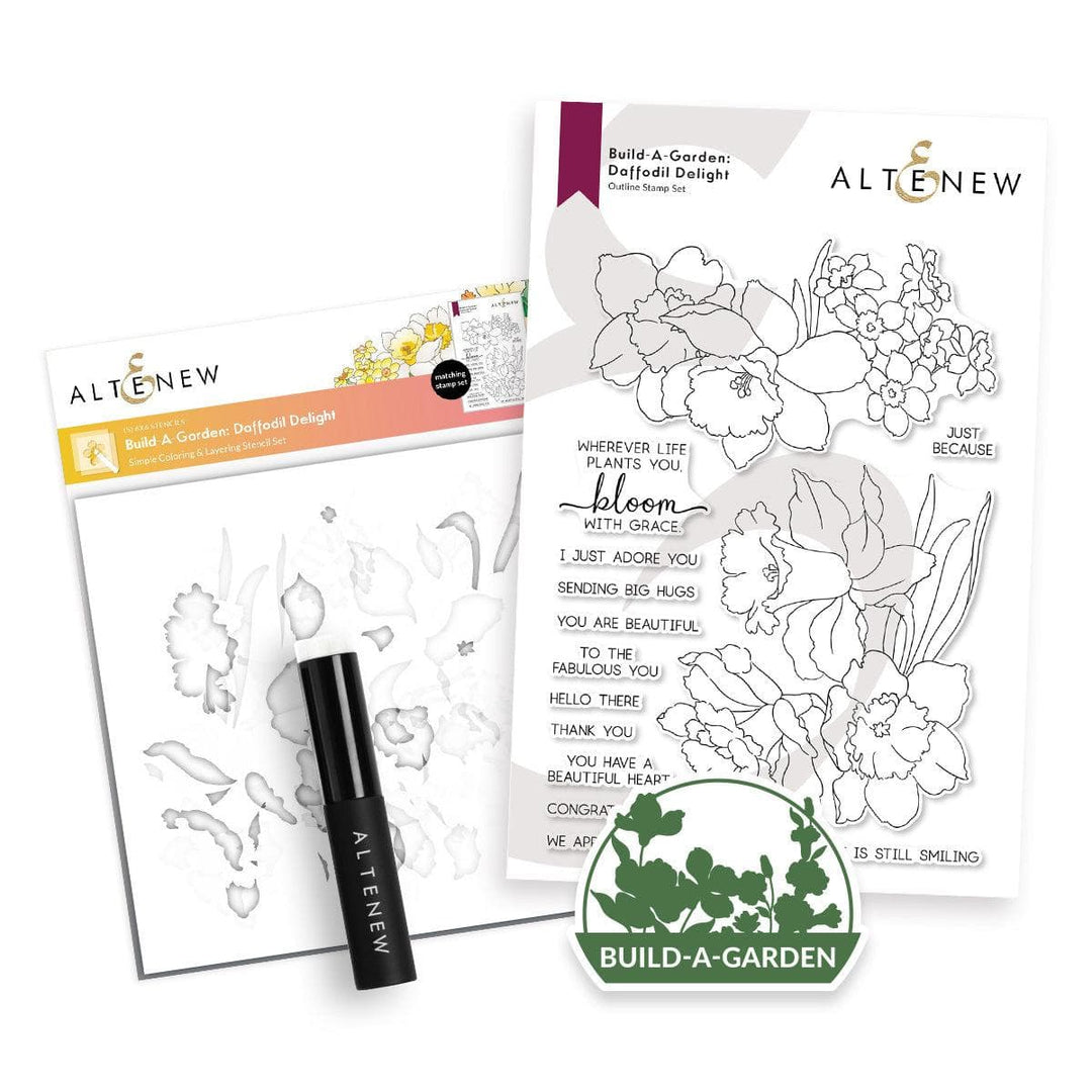 Altenew Build-A-Garden Set Build-A-Garden: Daffodil Delight