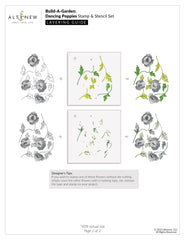 Altenew Build-A-Garden Set Build-A-Garden: Dancing Poppies