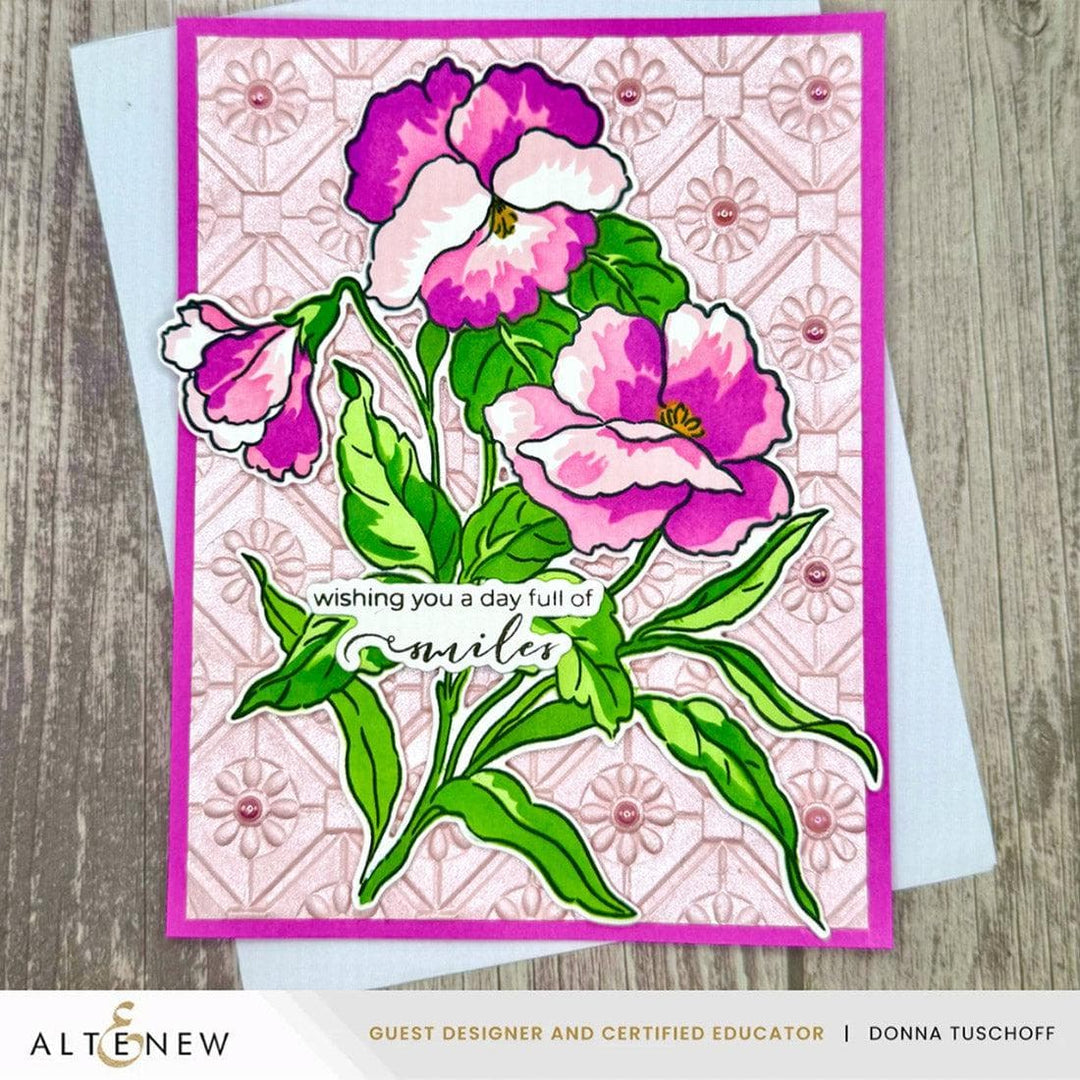 Build-A-Garden: Fanciful Pansies