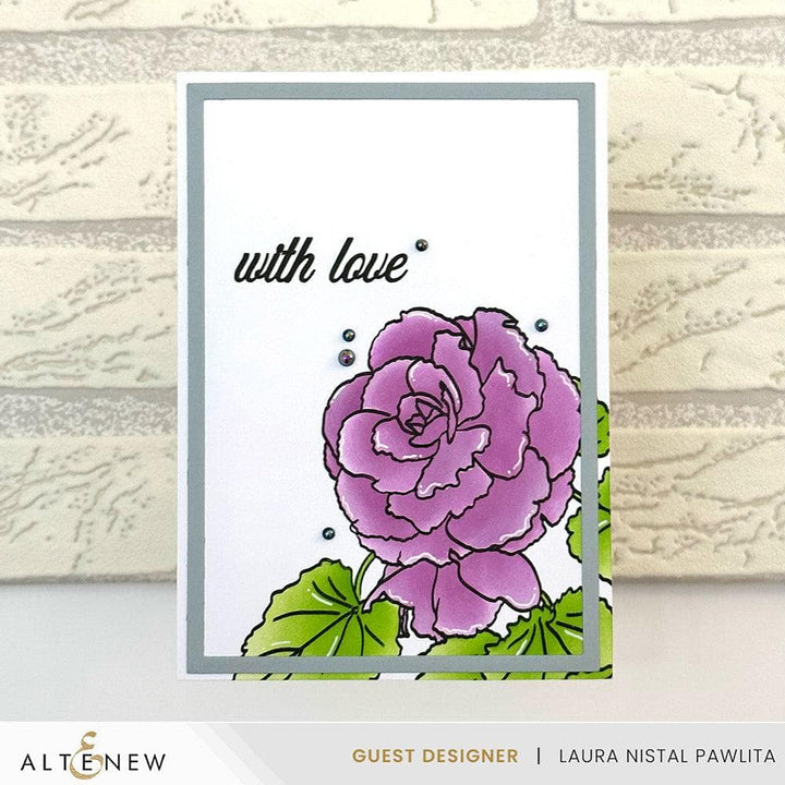 Altenew Build-A-Garden Set Build-A-Garden: Frilly Begonia