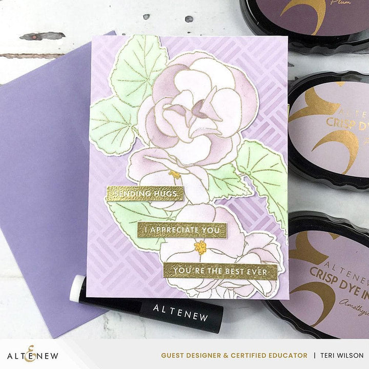 Altenew Build-A-Garden Set Build-A-Garden: Frilly Begonia
