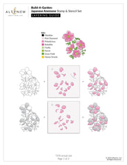 Altenew Build-A-Garden Set Build-A-Garden: Japanese Anemone