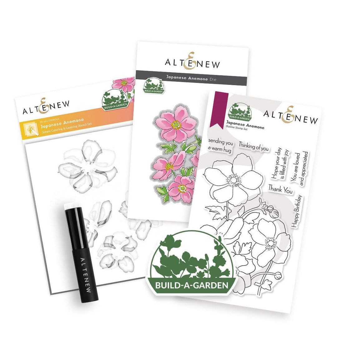Altenew Build-A-Garden Set Build-A-Garden: Japanese Anemone