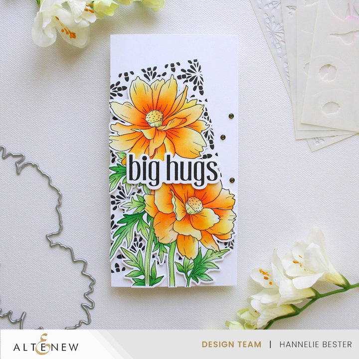 Build-A-Garden: Sulfur Cosmos