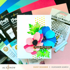 Crafty Necessities: Coral Berry Cardstock (10 sheets/set)