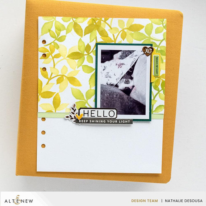 Crafty Necessities: Frayed Leaf Cardstock (10 sheets/set)