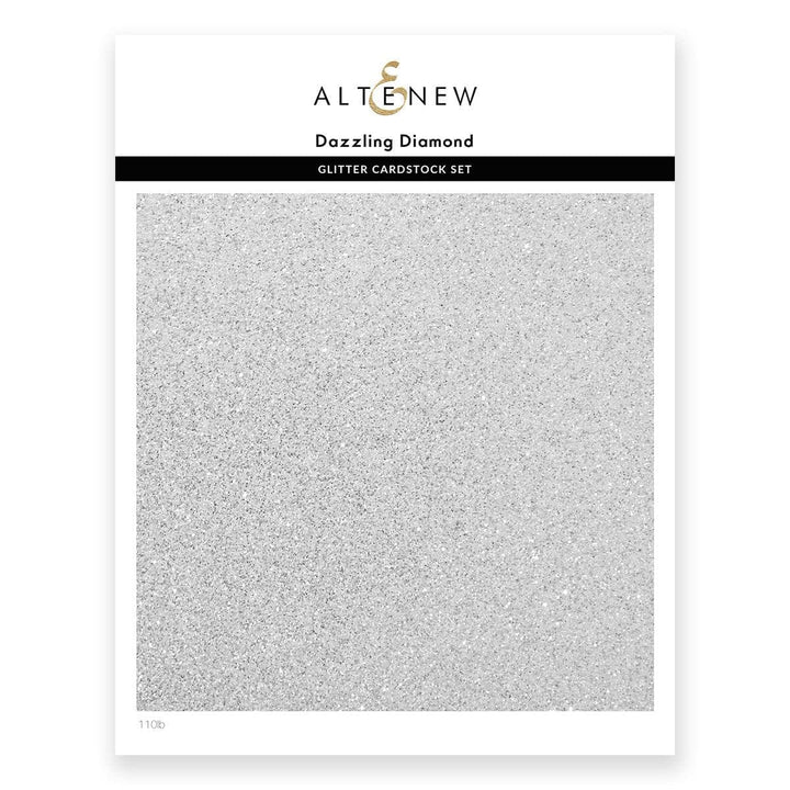 Part A-Glitz Art Craft Co.,LTD Cardstock Glitter Cardstock Set - Dazzling Diamond (8.5x11, 8 sheets)