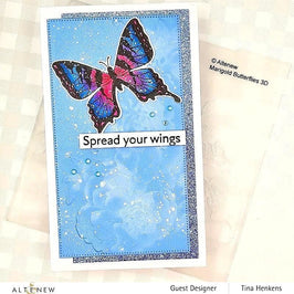 Part A-Glitz Art Craft Co.,LTD Cardstock Glitter Gradient Cardstock Set - Blue Crystals
