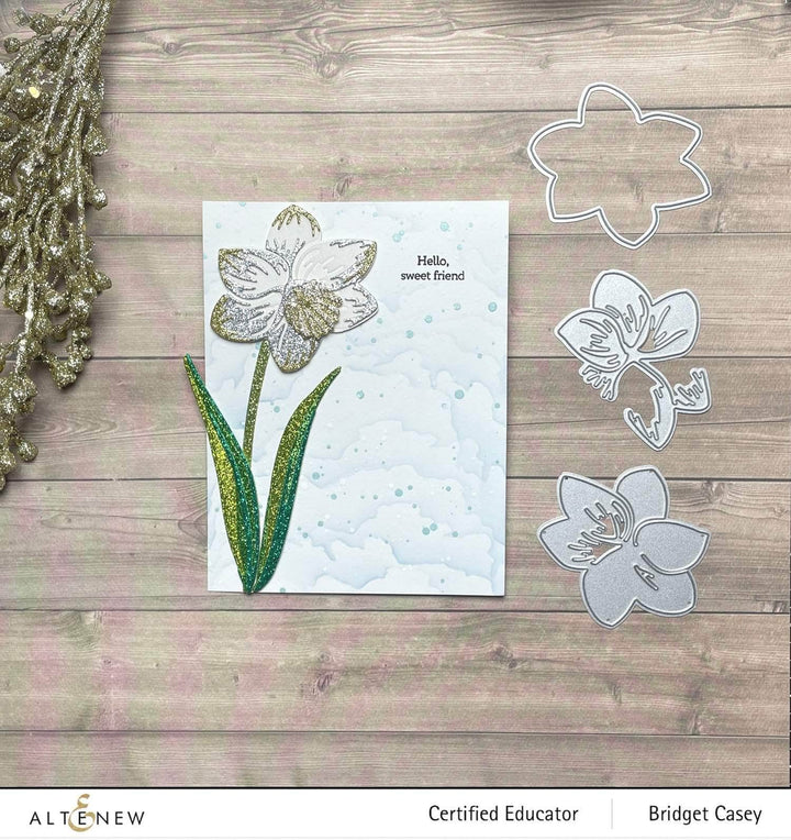 Part A-Glitz Art Craft Co.,LTD Cardstock Glitter Gradient Cardstock Set - Forest Canopy