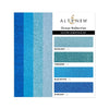Part A-Glitz Art Craft Co.,LTD Cardstock Glitter Gradient Cardstock Set - Ocean Reflection