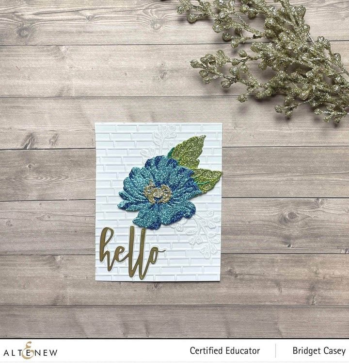 Part A-Glitz Art Craft Co.,LTD Cardstock Glitter Gradient Cardstock Set - Ocean Reflection
