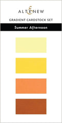 EXP Factors Cardstock Gradient Cardstock Set - Summer Afternoon