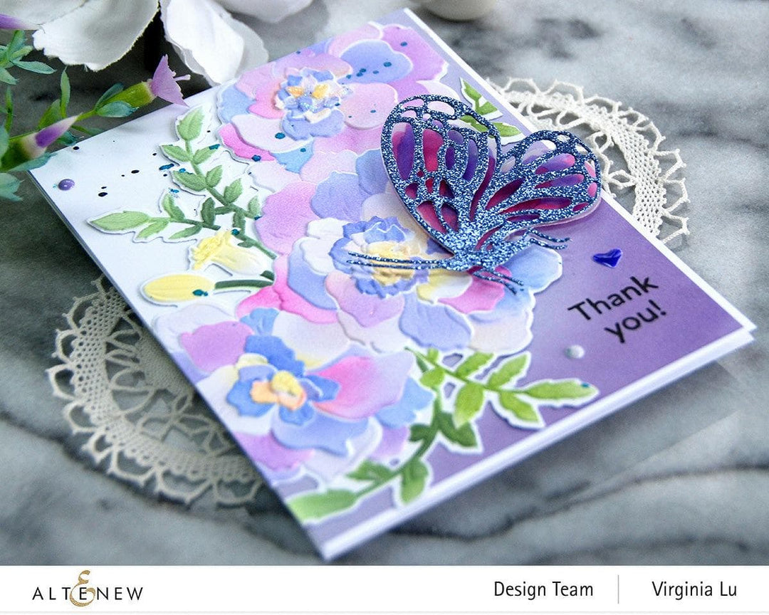 Altenew Cardstock Sparking Twilight and Sparkle & Dazzle Glitter Gradient Cardstock Bundle