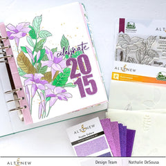 Altenew Cardstock Sparkling Twilight Glitter Gradient Cardstock Bundle