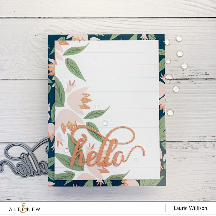 Altenew Creativity Kit Featurette Adding Depth to Watercolor Using Pencils Class