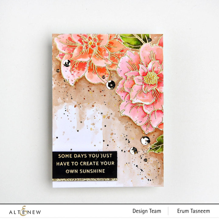 Altenew Creativity Kit Featurette Adding Depth to Watercolor Using Pencils Class