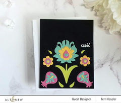 Altenew Creativity Kit Featurette All Over Layered Die-Cut Backgrounds Class