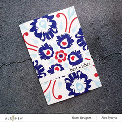 Altenew Creativity Kit Featurette All Over Layered Die-Cut Backgrounds Class