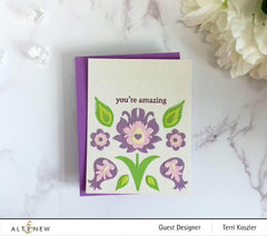 Altenew Creativity Kit Featurette All Over Layered Die-Cut Backgrounds Class