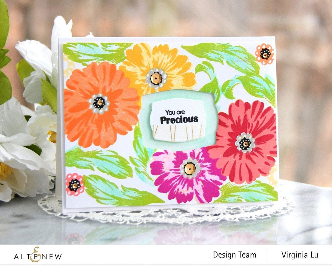 Altenew Creativity Kit Featurette All Over Watercolored Background Class