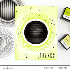 Altenew Creativity Kit Featurette All Over Watercolored Background Class