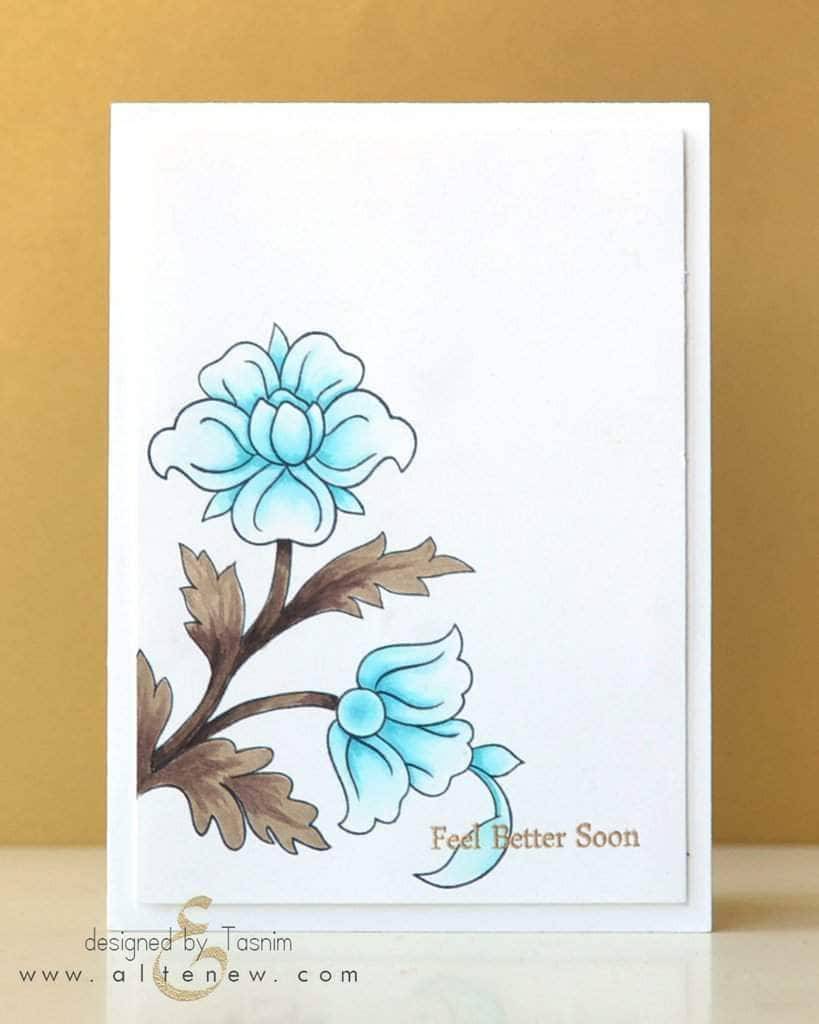 Altenew Creativity Kit Featurette Artist Marker Coloring Class