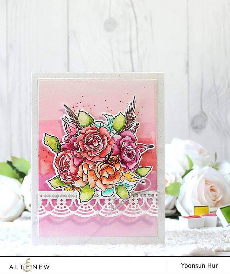 Altenew Creativity Kit Featurette Changing the Look of Embossing Paste Class