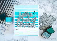 Altenew Creativity Kit Featurette Coloring Over a Stamped Backgrounds Class