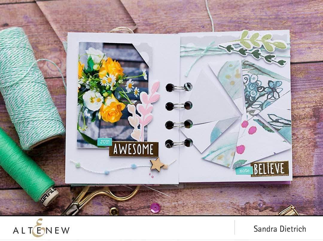Altenew Creativity Kit Featurette Coloring Washi Tape Class