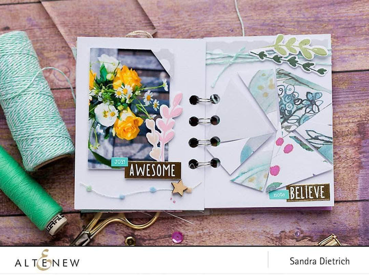 Altenew Creativity Kit Featurette Coloring Washi Tape Class