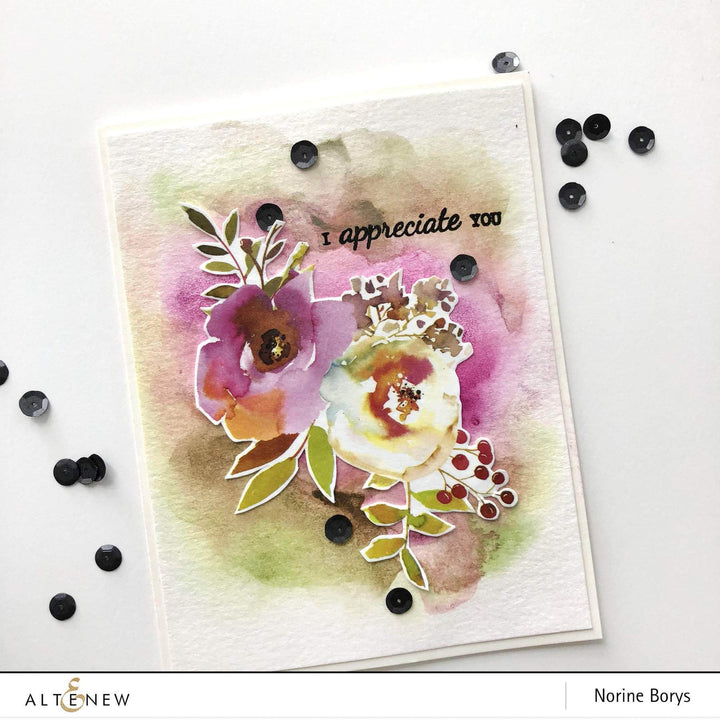 Altenew Creativity Kit Featurette Colors in Abundance Class