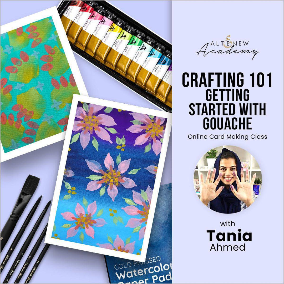Crafting 101: Getting Started with Gouache