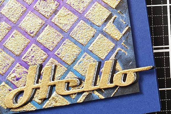Crafting 101 - Metallic Watercolors Online Cardmaking Class