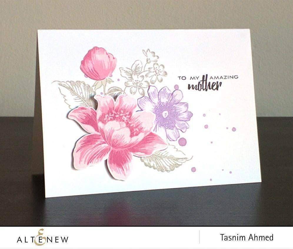 Altenew Creativity Kit Featurette Creating a Garden with Stamped Die-Cuts Class