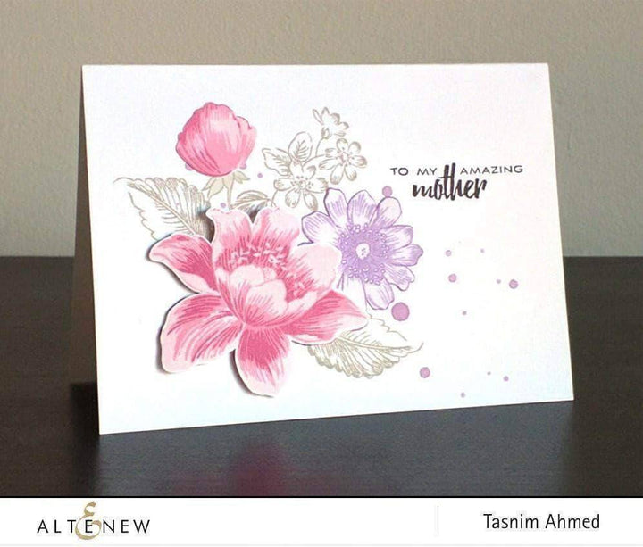 Altenew Creativity Kit Featurette Creating a Garden with Stamped Die-Cuts Class